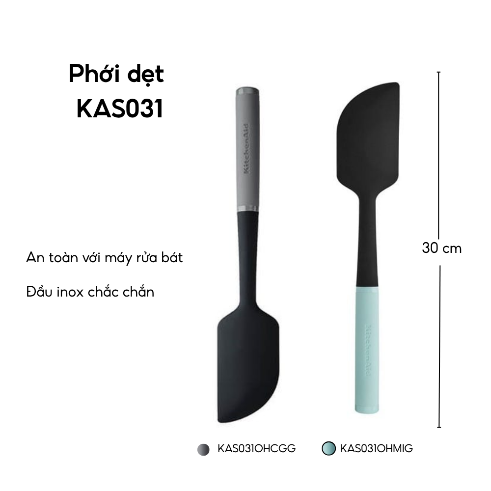 Phới dẹt KitchenAid KAS031 nhiều màu