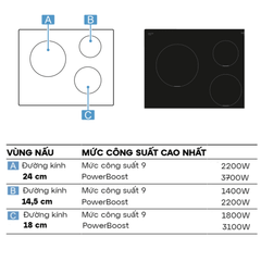 Bếp từ BOSCH PUC631BB5E