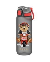 Bình nước trẻ em Tritan cao cấp Renga Rybo-X 630ml - 912063 màu xám