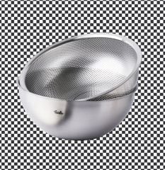 Bộ âu trộn và rổ inox Fissler Essen 24cm