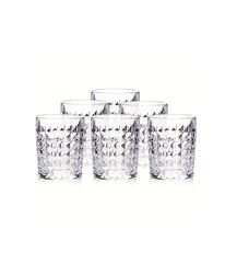 Set 6 cốc kim cương Bohemia Diamond 230ml