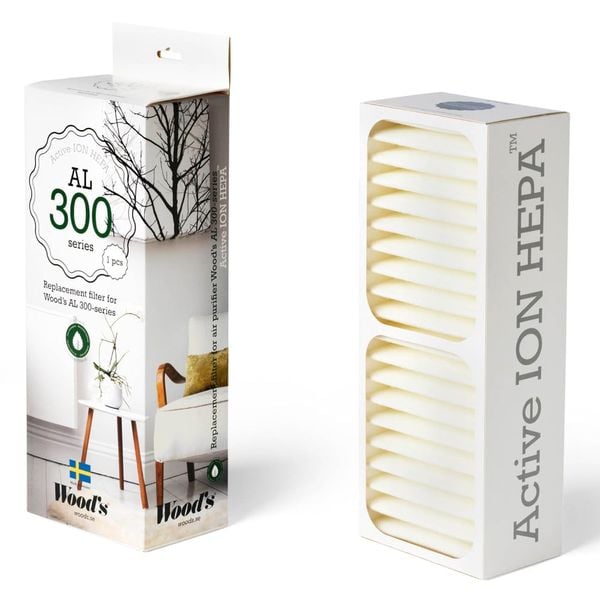 Bộ lọc Active ION HEPA Wood’s WHE301 Dùng Cho Máy AL 310, AL 310FC, ELFI300