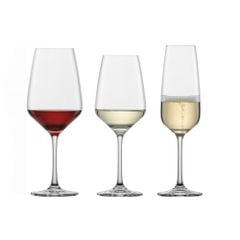 Bộ ly rượu vang pha lê 18 món Schott Zwiesel Taste 121868 Premium Box 280ml, 360ml, 500ml