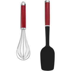 Bộ 2 Dụng Cụ làm bánh KitchenAid màu Đỏ Empire KQG463OHERE