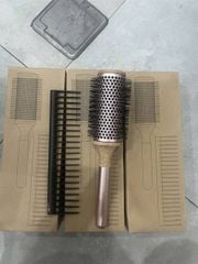 Set lược tròn và lược gỡ rối DYSON 973343-01 màu hồng