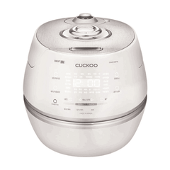 Nồi cơm điện cao tần áp suất CUCKOO CRP-CHAS109FWM 1,8L màu trắng lòng nồi inox