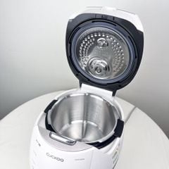 Nồi cơm điện cao tần áp suất CUCKOO CRP-CHAS109FWM 1,8L màu trắng lòng nồi inox