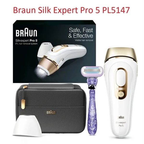 Máy triệt lông BRAUN Silk-Expert Pro 5 PL5147