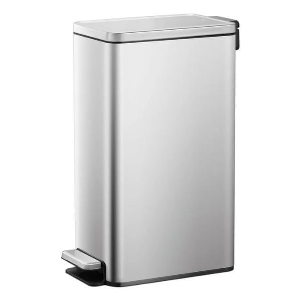 Thùng rác chống bám vân tay EKO Stella Slim Step EK9380MT-30L