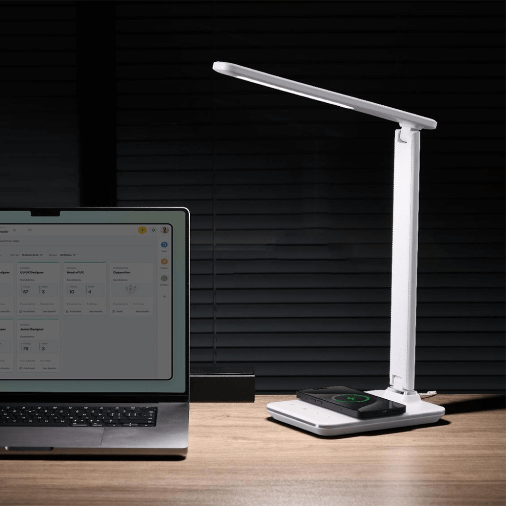 Đèn học cảm ứng thông minh tích hợp sạc không dây WILIT U12Q