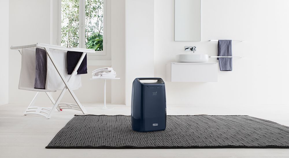 Máy hút ẩm Delonghi DEX216F 16L màu xanh