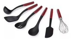 Bộ 6 món Dụng Cụ nhà bếp KitchenAid màu Đỏ KQG469BXERG