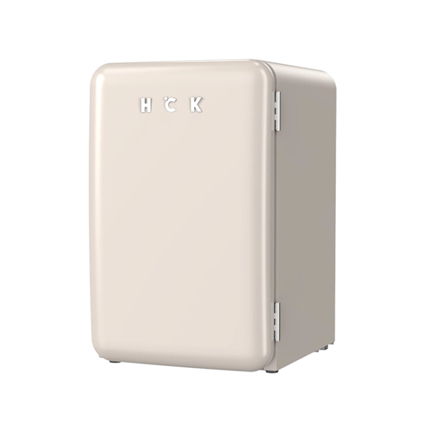 Tủ lạnh mini để mỹ phẩm retro HCK BC-40RSA 34L màu kem