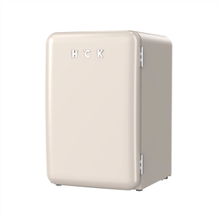 Tủ lạnh mini để mỹ phẩm retro HCK BC-40RSA 34L màu kem