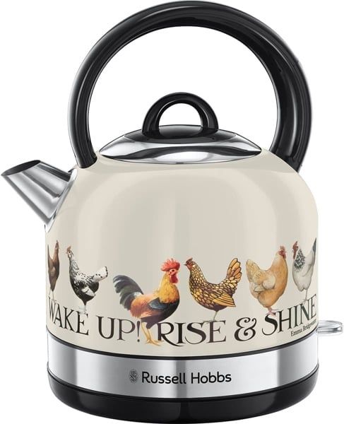 Ấm đun siêu tốc Russell Hobbs Rise and Shine 26270 3000W 1.5L màu kem