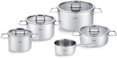 Bộ nồi Fissler Viseo PRO 5 món vung kính kèm quánh