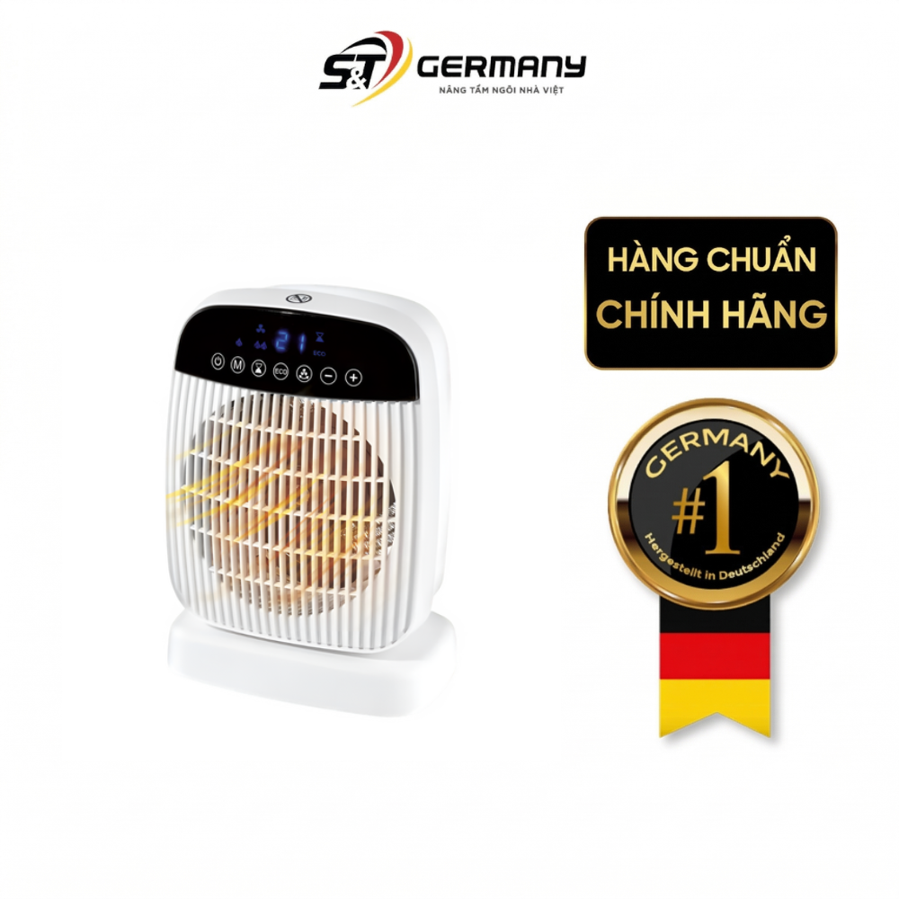 Quạt sưởi Silvercrest SHLF 2000 E4 2000W màu trắng
