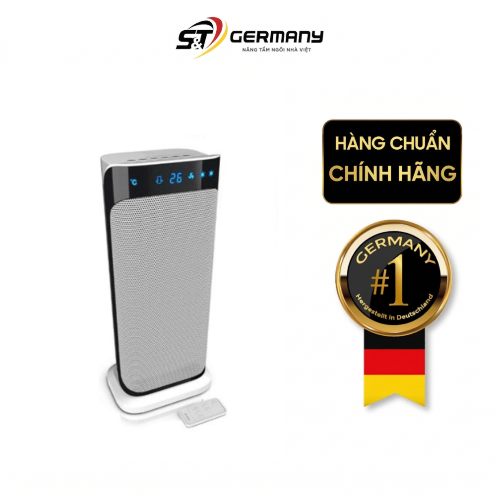 Quạt sưởi gốm Brandson 3in1 2000 W màu trắng
