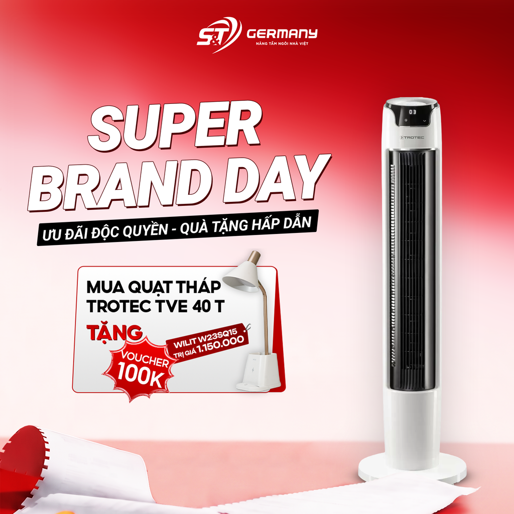 Quạt tháp Trotec TVE40T