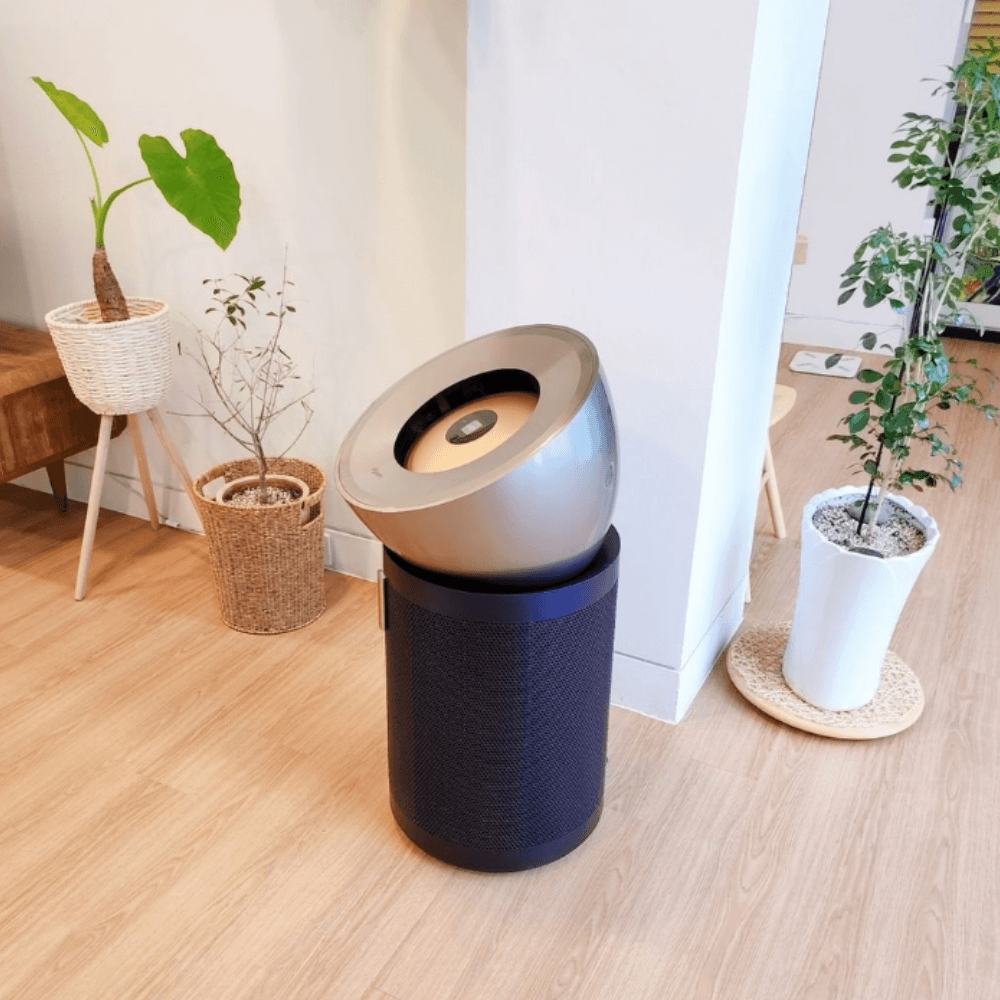 Máy lọc không khí DYSON Purifier Big + Quiet Formaldehyde BP03 màu nickel sáng/ xanh phổ