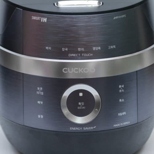 Nồi cơm điện cao tần Cuckoo CRP-JHR0610FC 1,08L màu đen
