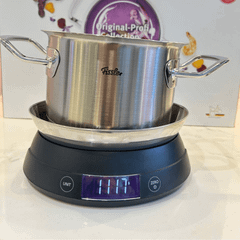 Bộ nồi Fissler Profi 5 món kèm chảo inox 2 quai Profi 24/28cm made in Germany