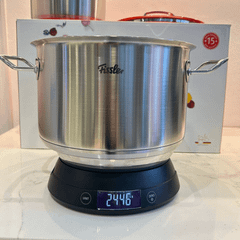 Bộ nồi Fissler Profi 5 món kèm chảo inox 2 quai Profi 24/28cm made in Germany
