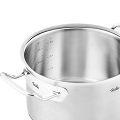 Bộ nồi Fissler Profi 5 món kèm chảo inox 2 quai Profi 24/28cm made in Germany