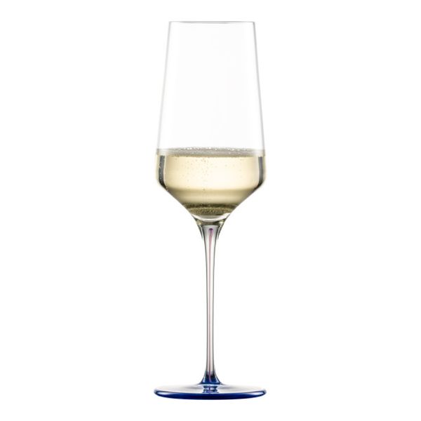Ly rượu vang pha lê Zwiesel Glas Ink 123417 400ml chân đế màu xanh dương Midnight