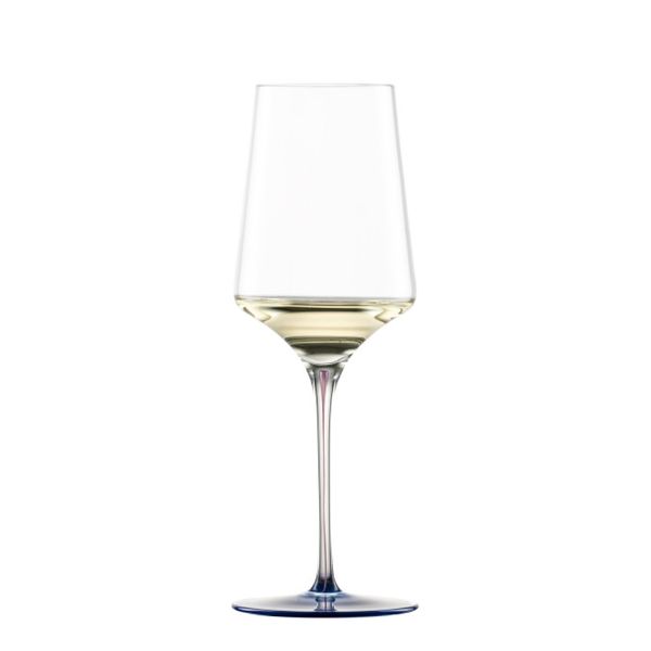 Ly rượu vang pha lê Zwiesel Glas Ink 123418 407ml chân đế màu xanh dương Midnight