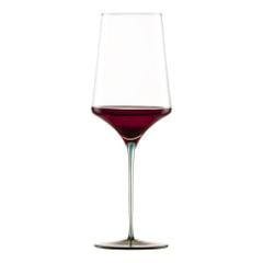 Ly rượu vang pha lê Zwiesel Glas Ink 123419 638ml chân đế màu xanh lá Ochre