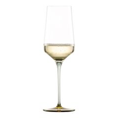Ly rượu vang pha lê Zwiesel Glas Ink 123420 400ml chân đế màu xanh lá Ochre