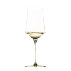 Ly rượu vang pha lê Zwiesel Glas Ink 123421 407ml chân đế màu xanh lá Ochre