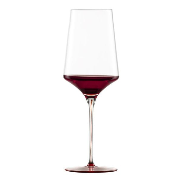 Ly rượu vang pha lê Zwiesel Glas Ink 123422 638ml chân đế màu đỏ Antique