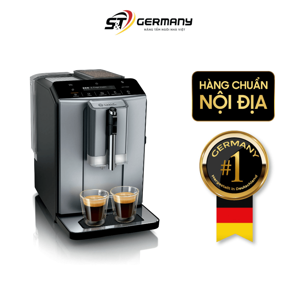 Máy pha cà phê Bosch TIE20504 màu bạc