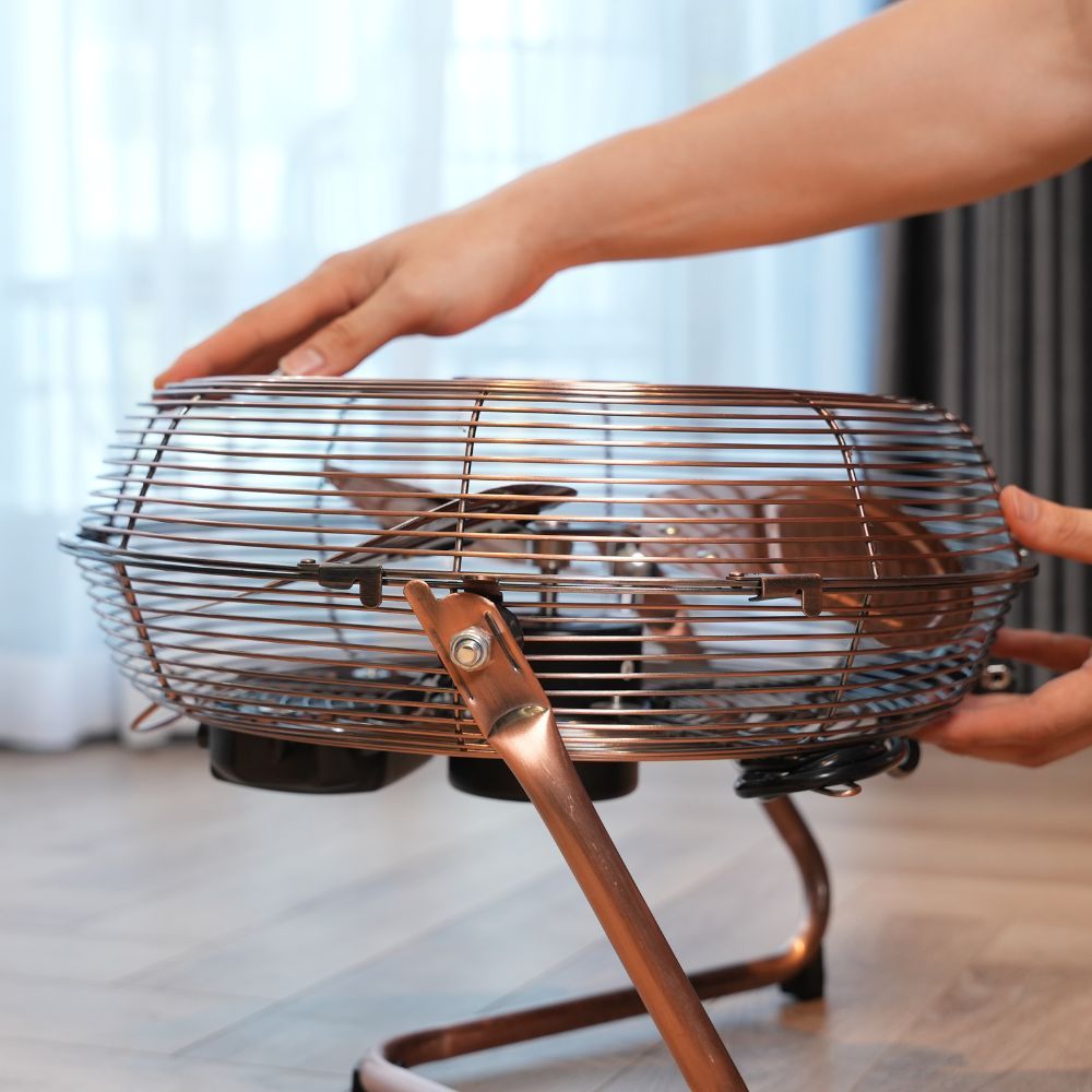 Quạt sàn Trotec TVM13 màu đồng 35cm