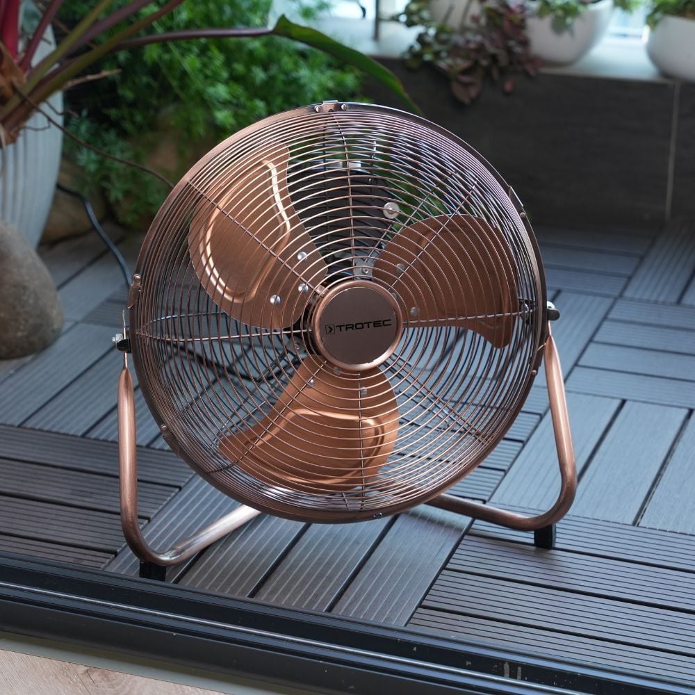 Quạt sàn Trotec TVM13 màu đồng 35cm