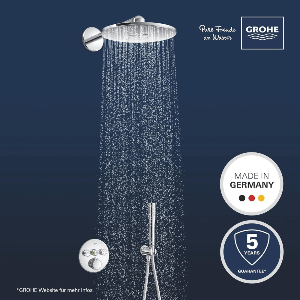 Sen âm tường Grohe 34874000 bát tròn