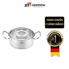 Nồi thấp Fissler Original Profi 20cm 2.9L vung kính