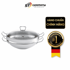Chảo sâu lòng Fissler Nanjing 36cm kèm xửng hấp