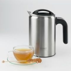 Ấm siêu tốc CASO WK Cool-Touch 1L màu bạc