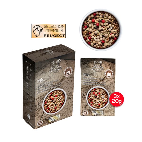 Hạt tiêu Peugeot 42714 Premium Selection Fresh Blend for Fish 20g