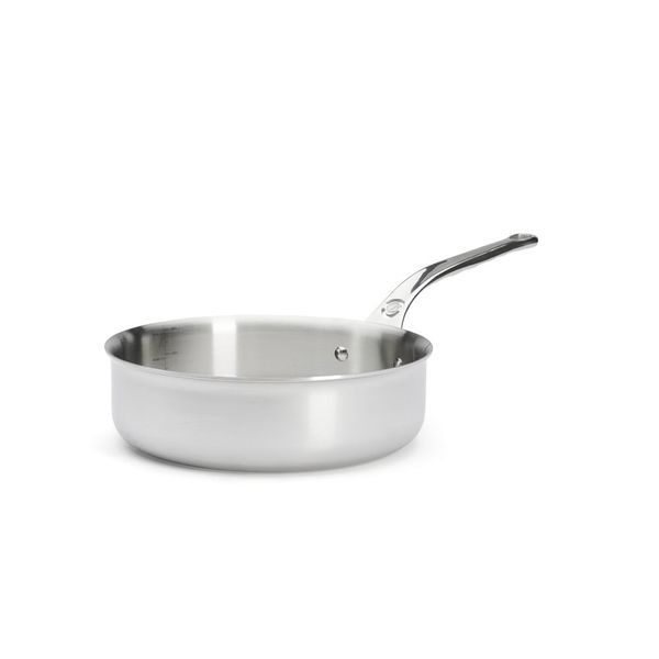 Chảo inox De Buyer 3730.24 Affinity Straight sauté-pan 24cm