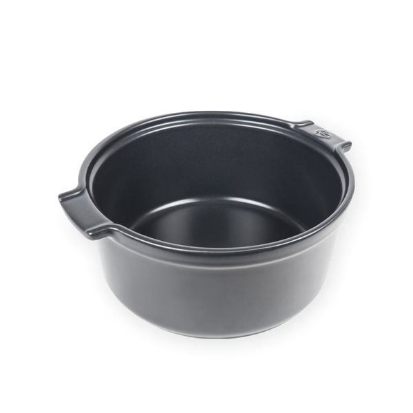 Khuôn nướng bánh soufflé gốm Peugeot Appolia 60770 22cm màu đen Slate