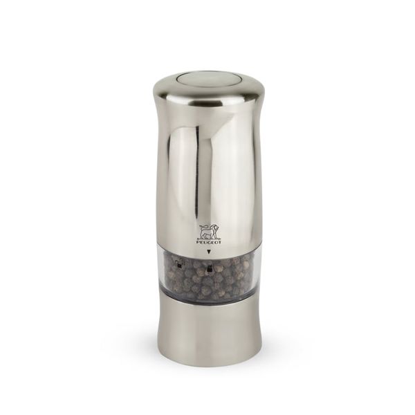 Cối xay tiêu chạy pin Peugeot Zeli 24079 14cm màu inox