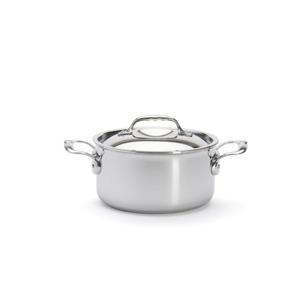 Nồi inox nắp inox De Buyer 10-374220 Affinity 20cm - 3742 20 đáy liền 5 lớp