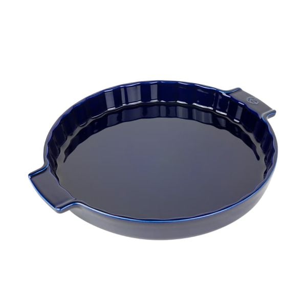 Khay nướng bánh tart gốm Peugeot Appolia 60374 30cm xanh dương Deep Blue
