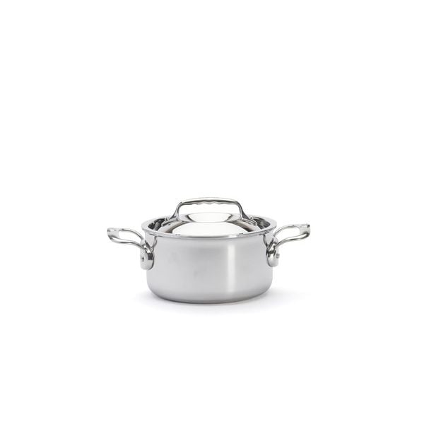 Nồi inox nắp inox De Buyer 3742.16 Affinity 16cm đáy liền 5 lớp