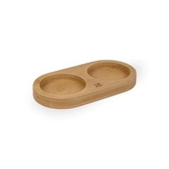 Khay đựng cối xay tiêu muối Peugeot Linéa Bamboo 44534 17cm màu gỗ
