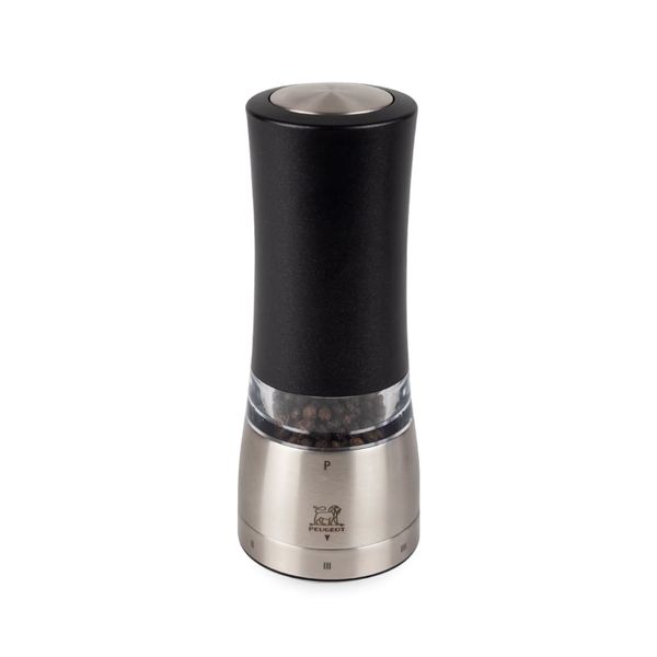 Cối xay tiêu chạy pin Peugeot Daman 43179 16cm màu đen